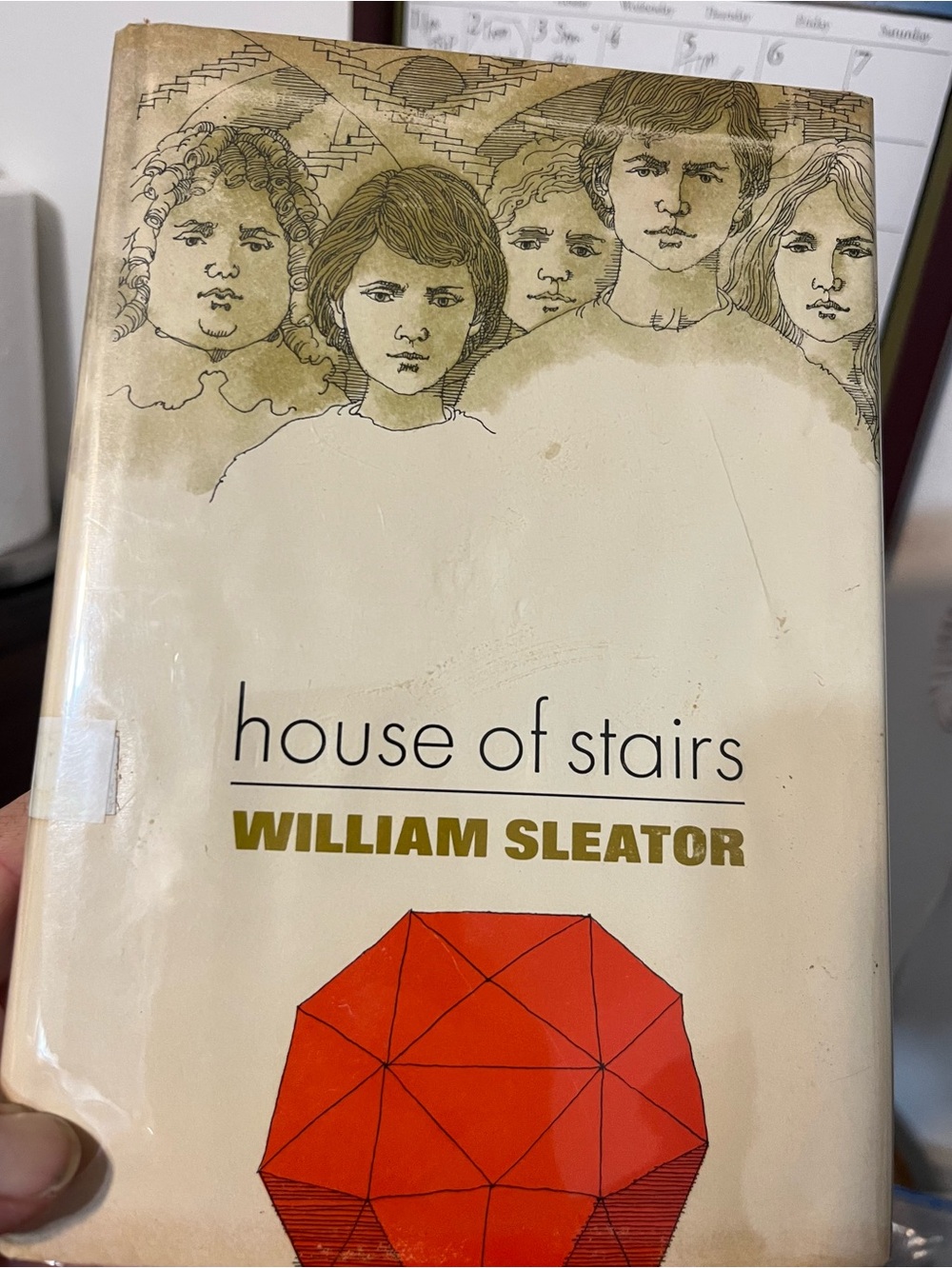 House of Stairs 1974 book William Sleator w Richard Cuffari illustration